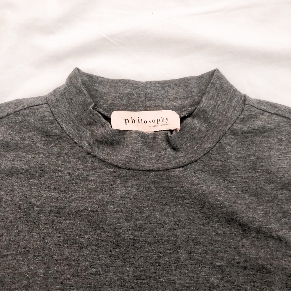Philosophy Mock Neck